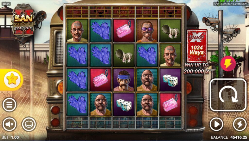 San Quentin 2: Death Row Reels Screen